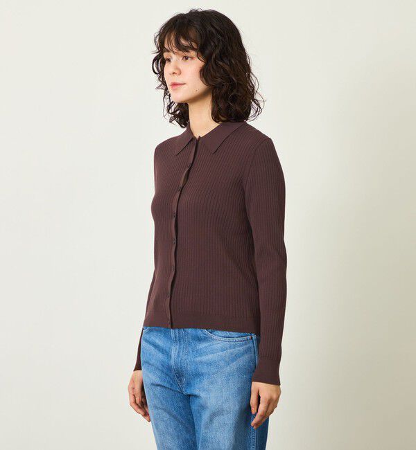 MACKINTOSH PHILOSOPHY「GREY LABEL ニットポロカーディガン」|ニット・セーター|