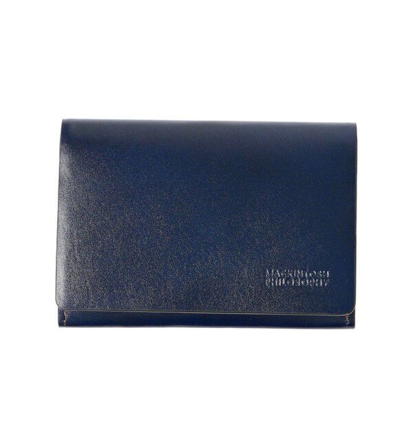 MACKINTOSH PHILOSOPHY「【WEB限定】ローワンシリーズ 名刺入れ」|財布|ネイビー