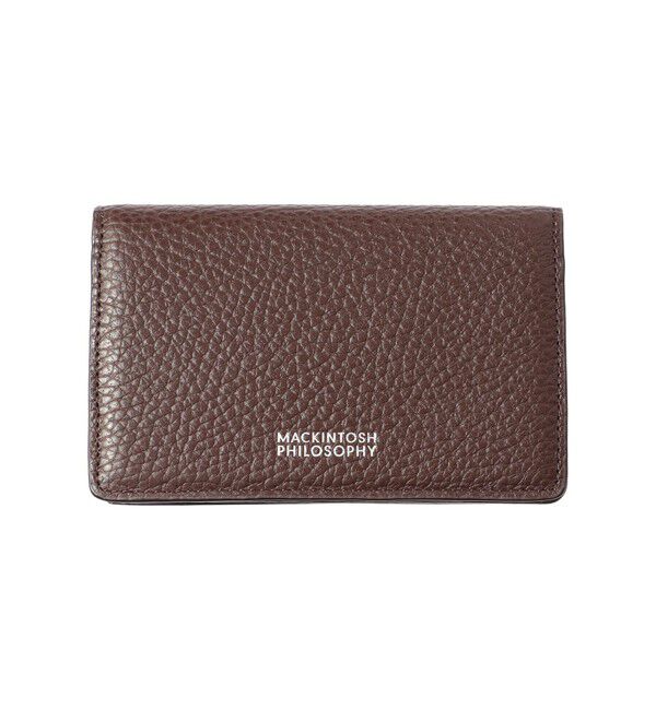 MACKINTOSH PHILOSOPHY「【WEB限定】グレングラントシリーズ 名刺入れ」|財布|ブラウン