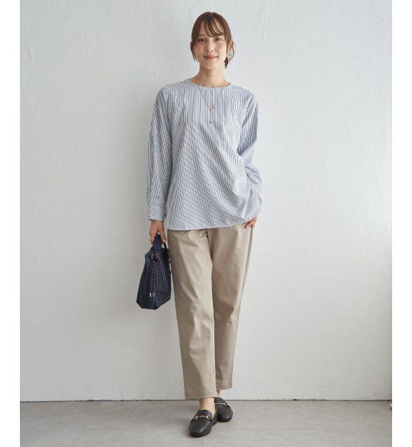ikka「【雑誌InRed4月号掲載】GOKU楽パンツ テーパード【親子コーデ】」|その他|