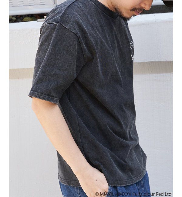 VENCE share style「Banksy バンクシー Keep it real スノーウォッシュTシャツ」|Tシャツ・カットソー|