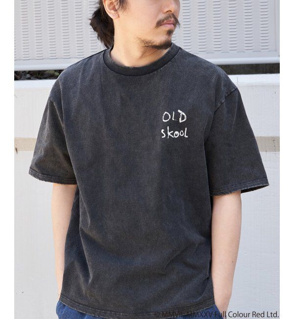 VENCE share style「Banksy バンクシー Keep it real スノーウォッシュTシャツ」|Tシャツ・カットソー|