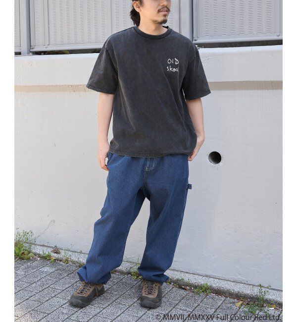 VENCE share style「Banksy バンクシー Keep it real スノーウォッシュTシャツ」|Tシャツ・カットソー|