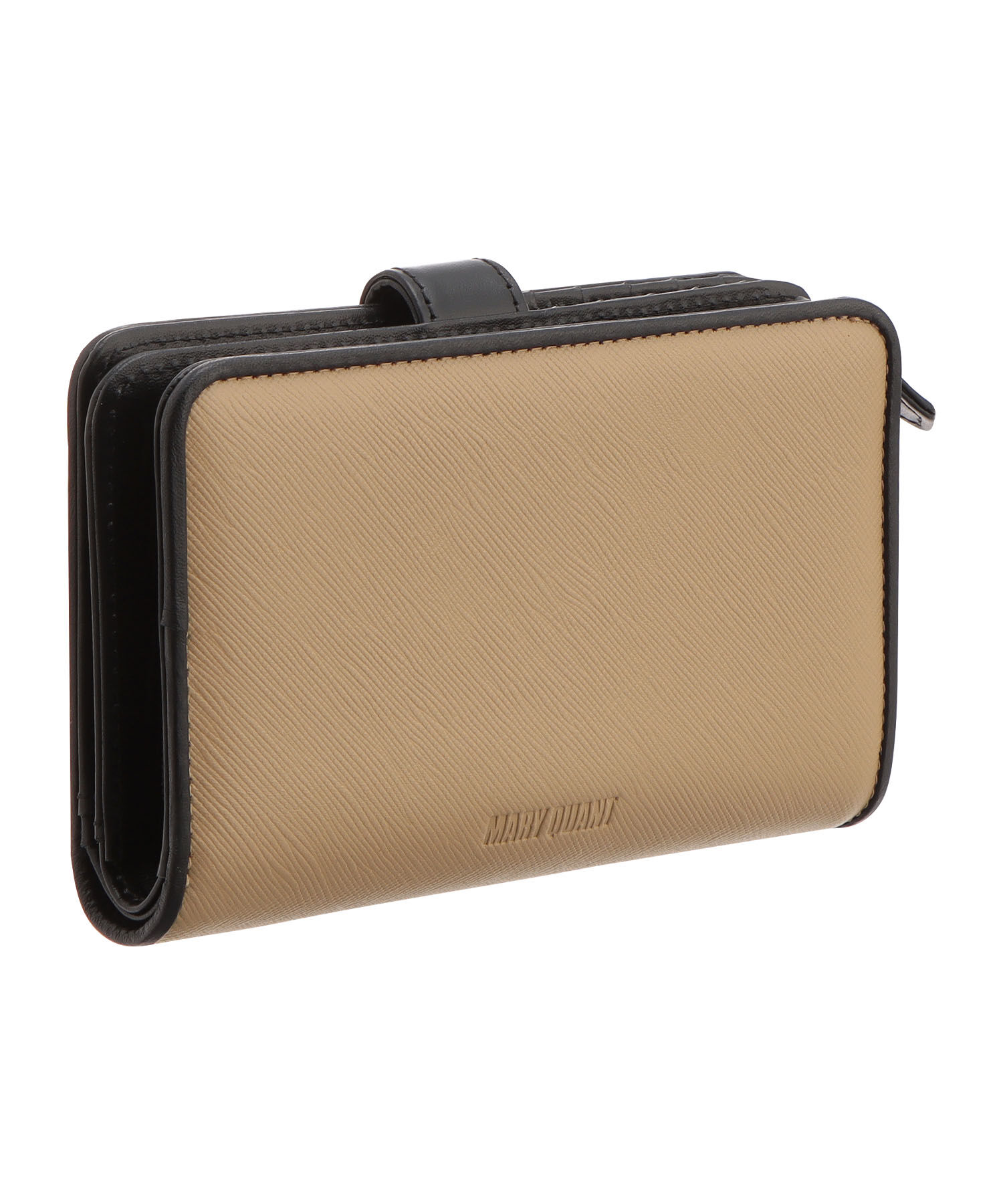 MARY QUANT「デイジーパッチスナップ2 Lウォレット」|財布|