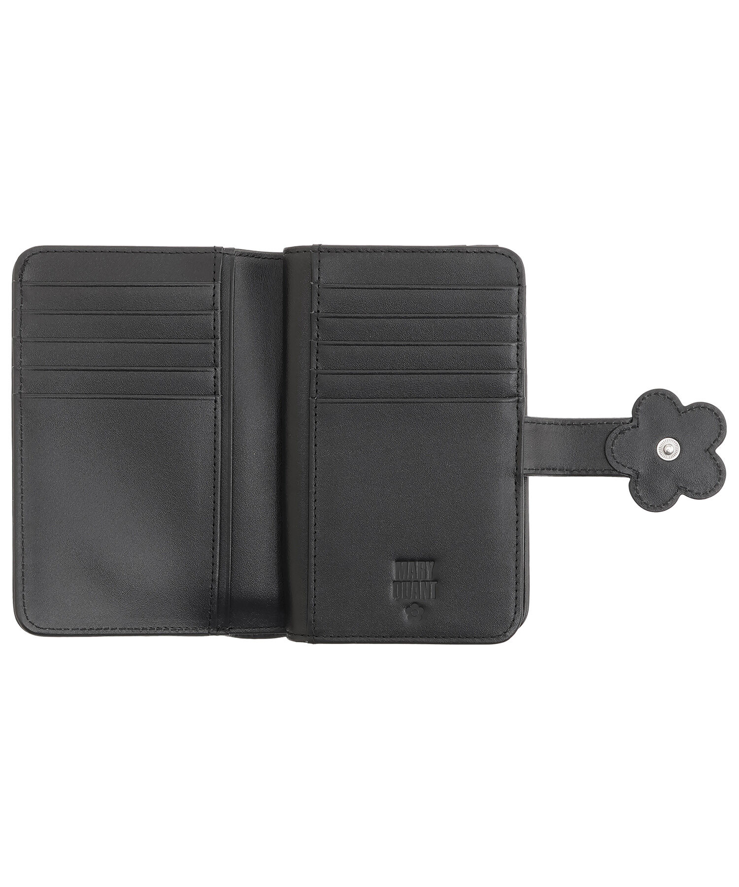 MARY QUANT「デイジーパッチスナップ2 Lウォレット」|財布|