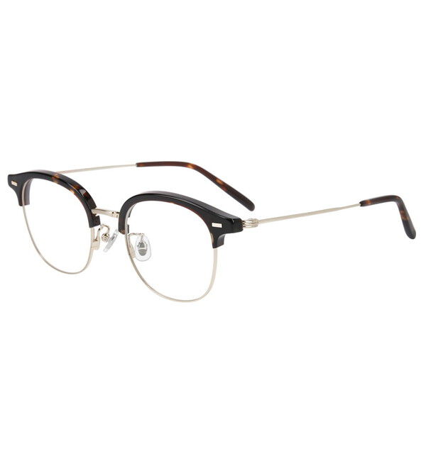  「ウェリントン型 メガネ ｜Zoff CLASSIC TREND おしゃれ 可愛い レンズ交換券付き」|メガネ|ブラウン系その他1