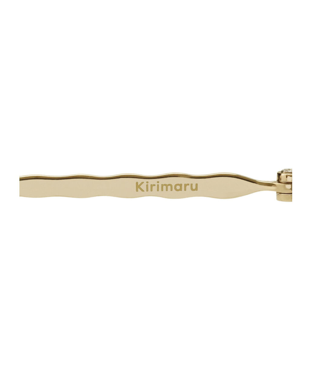  「【WEB限定】Zoff | Kirimaru ラウンド型 サングラス 丸型 波型 小顔効果 UVカット 紫外線対策 ズレ落ち防止」|サングラス|