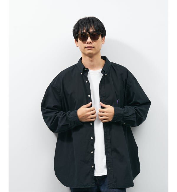 「【WEB限定】ウェリントン型 サングラス | 軽量 カラーレンズ トレンド 紫外線対策 UVカット 大きめサイズ」|サングラス|