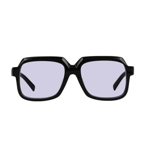  「SUNCUTGlasses/UV100%CUT ウェリントン型 サングラス | カラーレンズ 太縁フレーム  紫外線対策 UVカット」|サングラス|