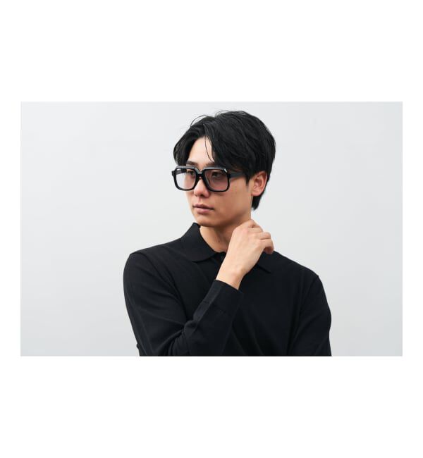  「SUNCUTGlasses/UV100%CUT ウェリントン型 サングラス | カラーレンズ 太縁フレーム  紫外線対策 UVカット」|サングラス|