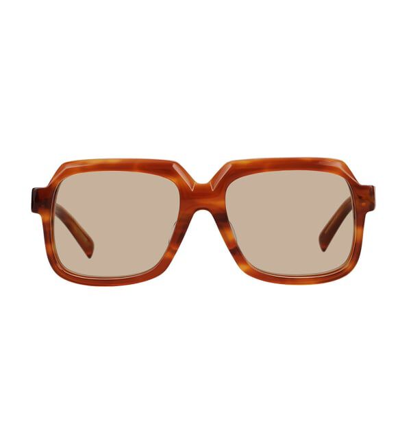  「SUNCUTGlasses/UV100%CUT ウェリントン型 サングラス | カラーレンズ 太縁フレーム  紫外線対策 UVカット」|サングラス|