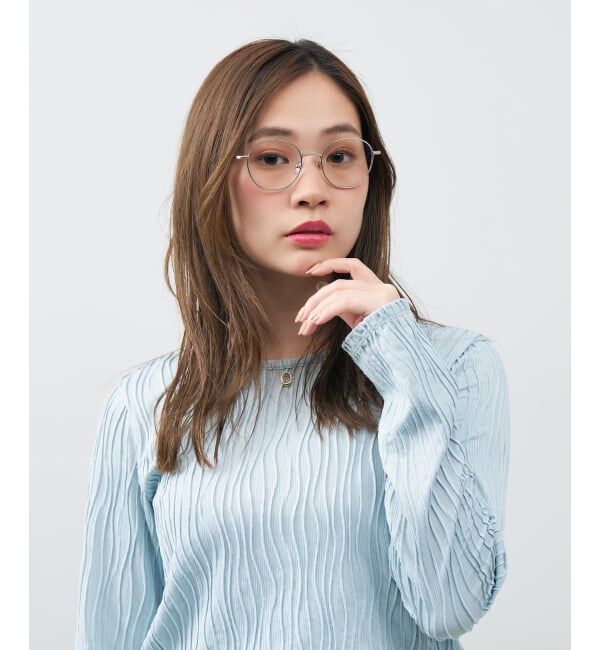  「ボストン型 サングラス | クリアサングラス メタル おしゃれ 紫外線対策 UVカット TREND SUNGLASSES」|サングラス|