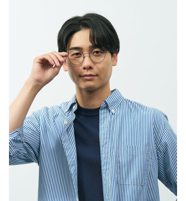  「ボストン型 サングラス | 調光 紫外線で色が変わる 紫外線対策 UVカット 丸型 メタル TREND SUNGLASSES」|サングラス|