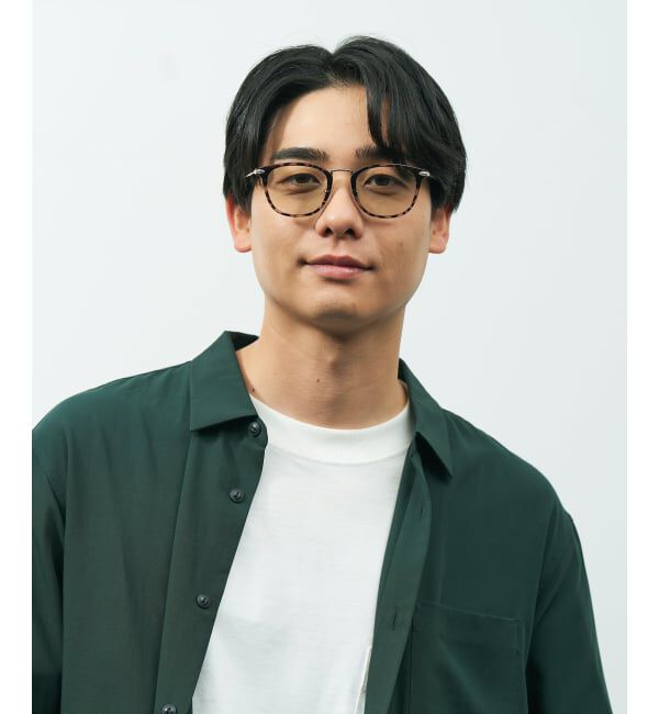  「ウェリントン型 サングラス | カラーレンズ コンビネーションフレーム UVカット TREND SUNGLASSES」|サングラス|