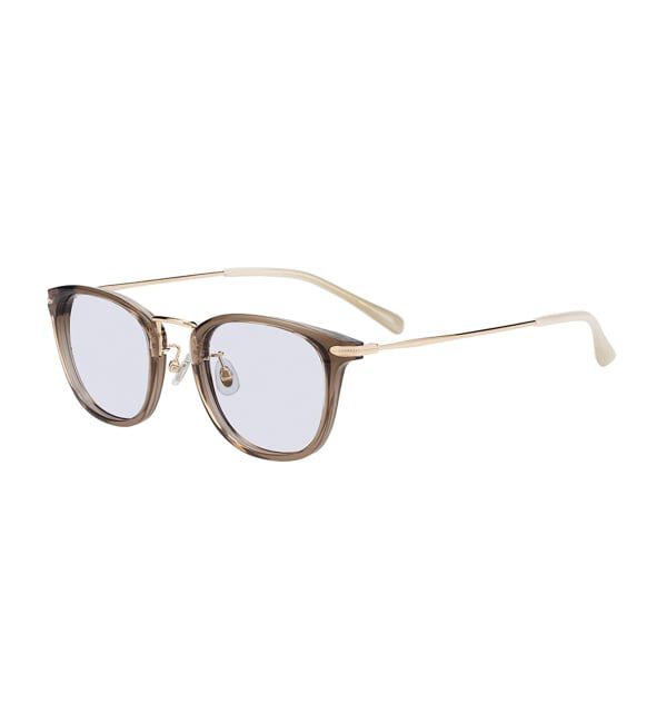  「ウェリントン型 サングラス | カラーレンズ コンビネーションフレーム UVカット TREND SUNGLASSES」|サングラス|