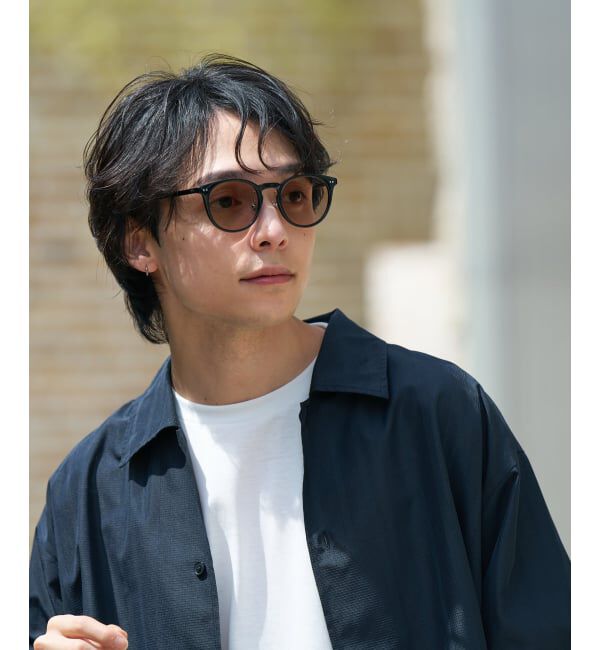  「ボストン型 サングラス | 調光 紫外線で色が変わる 紫外線対策 UVカット おしゃれTREND SUNGLASSES」|サングラス|