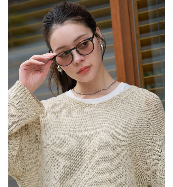  「ボストン型 サングラス | 調光 紫外線で色が変わる 紫外線対策 UVカット おしゃれTREND SUNGLASSES」|サングラス|