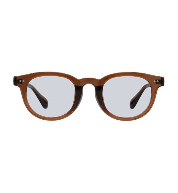  「【WEB限定】SUNCUTGlasses/UV100%CUT ウェリントン型サングラス | カラーレンズ 太縁 紫外線対策 UVカット」|サングラス|