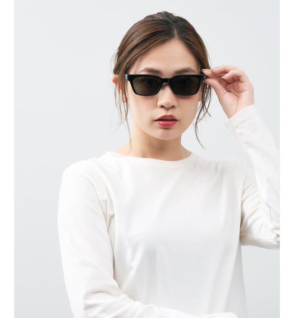  「WEB限定 SUNCUTGlasses/UV100％CUT ウェリントン型サングラス | CLAP CLICK搭載搭載 スポーツ・アウトドア」|サングラス|