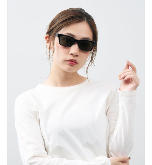  「WEB限定 SUNCUTGlasses/UV100％CUT ウェリントン型サングラス | CLAP CLICK搭載搭載 スポーツ・アウトドア」|サングラス|