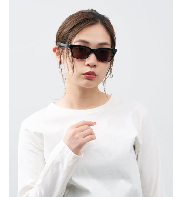  「WEB限定 SUNCUTGlasses/UV100％CUT ウェリントン型サングラス | CLAP CLICK搭載搭載 スポーツ・アウトドア」|サングラス|