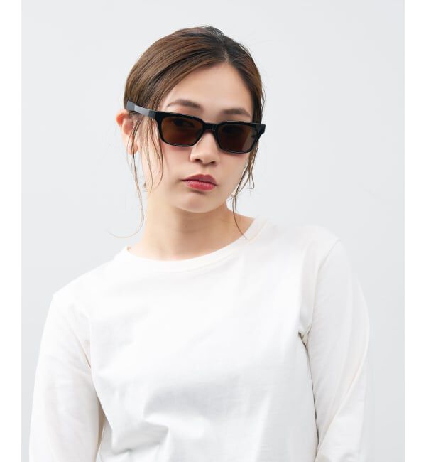  「WEB限定 SUNCUTGlasses/UV100％CUT ウェリントン型サングラス | CLAP CLICK搭載搭載 スポーツ・アウトドア」|サングラス|