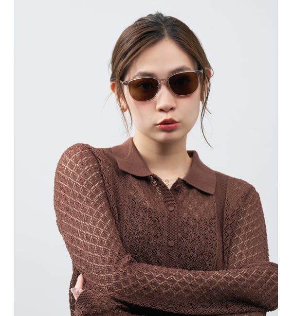  「WEB限定 SUNCUTGlasses/UV100％CUT ウェリントン型 パーソナルカラーサングラス | イエベ ブルべ 」|サングラス|