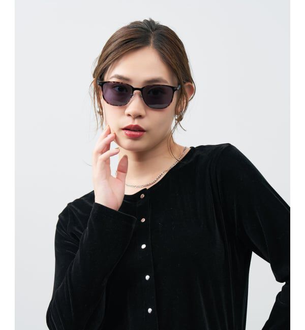  「WEB限定 SUNCUTGlasses/UV100％CUT ウェリントン型 パーソナルカラーサングラス | イエベ ブルべ 」|サングラス|
