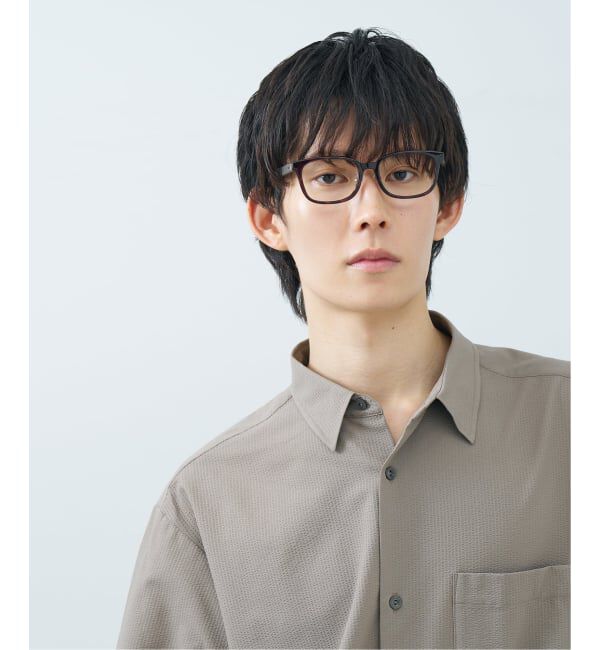  「Men's BASIC (メンズ･ベーシック) ウェリントン型 メガネ | レンズ交換券付」|メガネ|