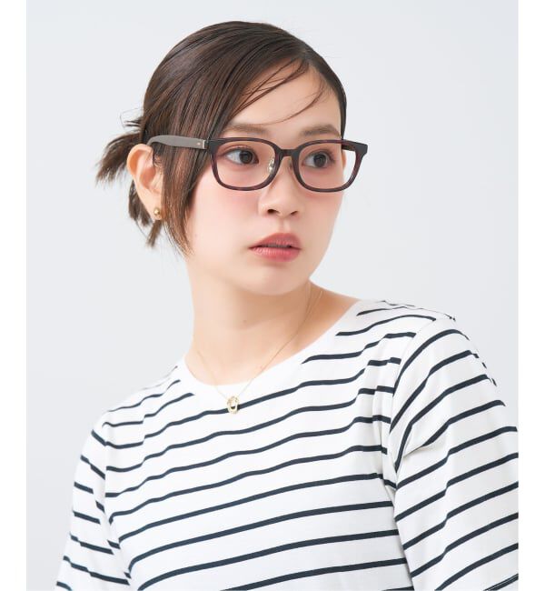  「Men's BASIC (メンズ･ベーシック) ウェリントン型 メガネ | レンズ交換券付」|メガネ|