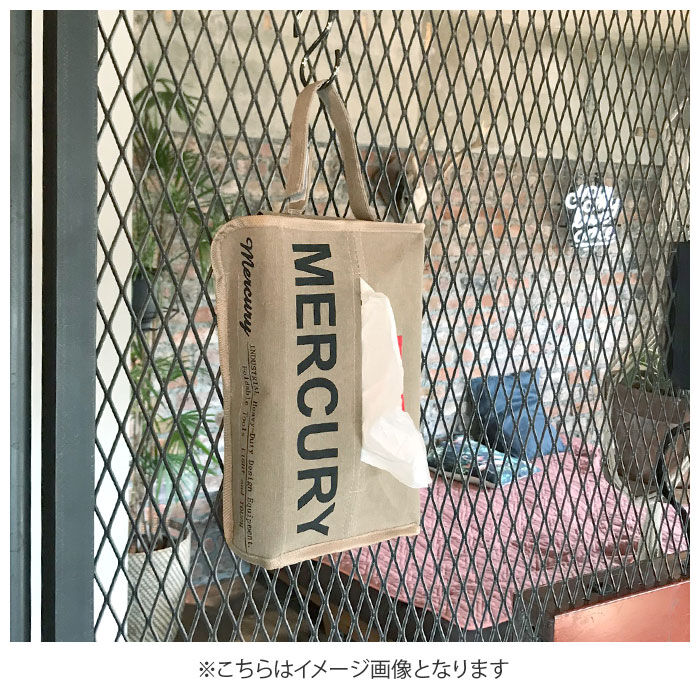 MERCURY「マーキュリー 雑貨 通販 ティッシュケース おしゃれ 吊り下げ 車 壁掛け ティッシュカバー 掛け」|その他|