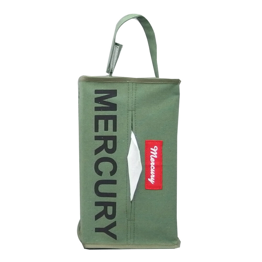 MERCURY「マーキュリー 雑貨 通販 ティッシュケース おしゃれ 吊り下げ 車 壁掛け ティッシュカバー 掛け」|その他|グリーン1