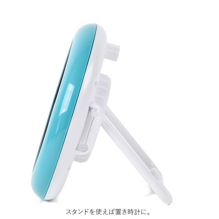 BACKYARD FAMILY「MAG マグ 防水 置掛時計 時計 置掛両用 通販 置き時計 壁掛け時計 壁掛け タオルハンガー」|クロック・置時計|