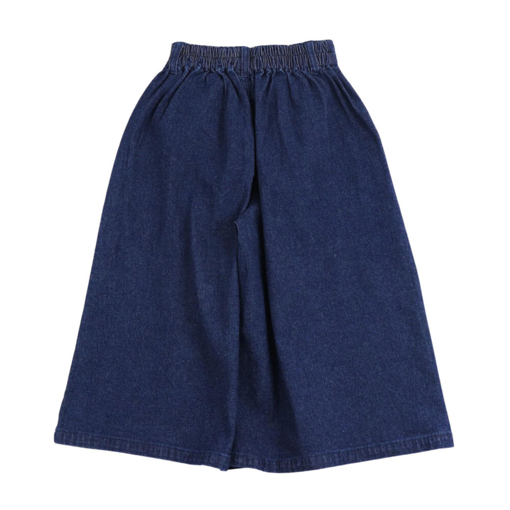 BACKYARD FAMILY「パンツ キッズ 子供服 好評 デニム ガウチョ キュロット ズボン 長ズボン ロングパンツ 女の子」|その他|ブルー1