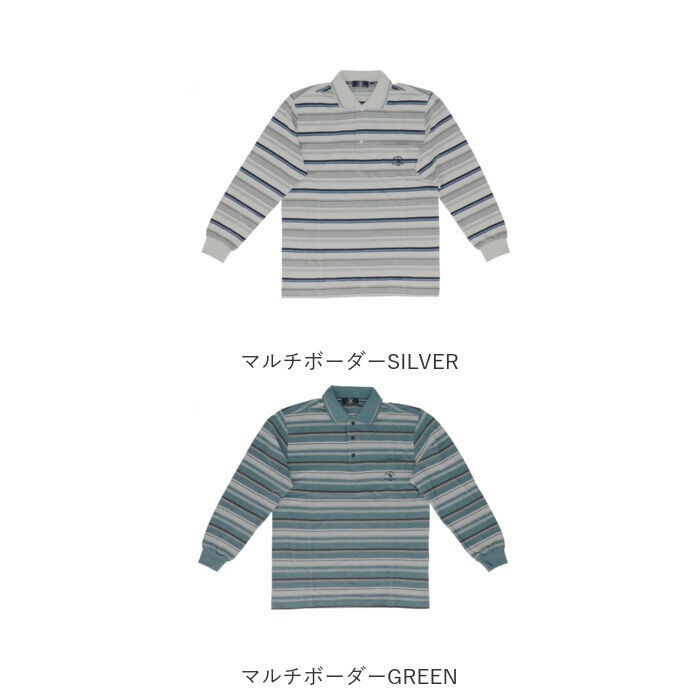BACKYARD FAMILY「サンタバーバラ ポロシャツ 6543 通販 ポロ シャツ 鹿の子ポロシャツ 長袖 ブランド」|その他|