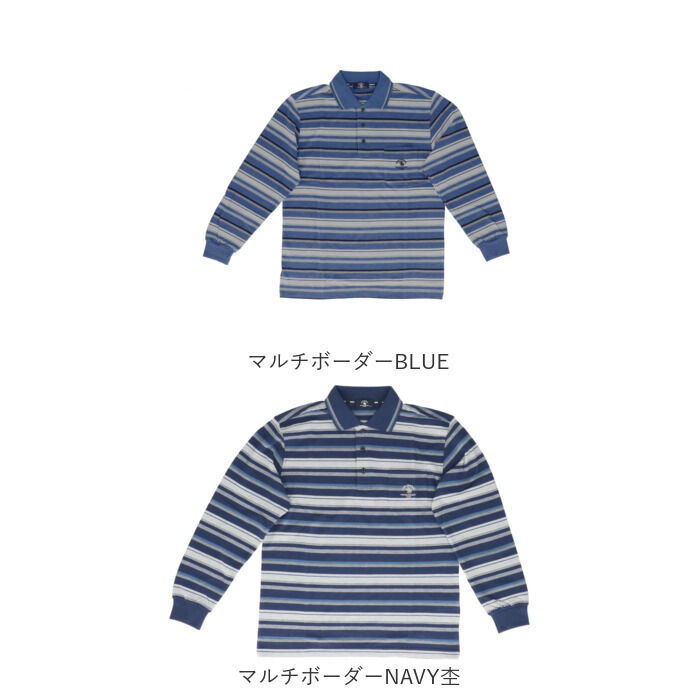 BACKYARD FAMILY「サンタバーバラ ポロシャツ 6543 通販 ポロ シャツ 鹿の子ポロシャツ 長袖 ブランド」|その他|