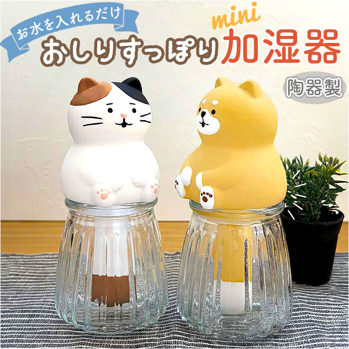 BACKYARD FAMILY「加湿器 かわいい 通販 自然気化式 卓上加湿器 ミニ加湿器 小型 電源不要 オフィス おしゃれ」|電化製品|