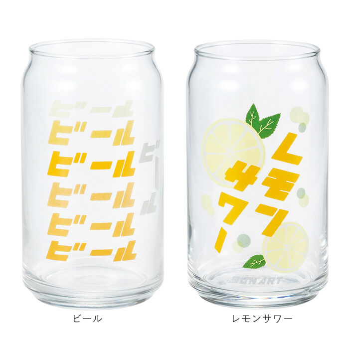 BACKYARD FAMILY「グラス 缶型 おもしろ 通販 ビアグラス ビールグラス ビール ガラス コップ 缶型グラス 面白い」|食器・キッチングッズ|