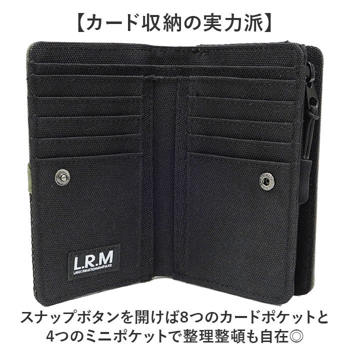 BACKYARD FAMILY「LRM 財布 CMK-1188 通販 メンズ 二つ折り財布 2つ折り財布 お財布 折り財布」|財布|