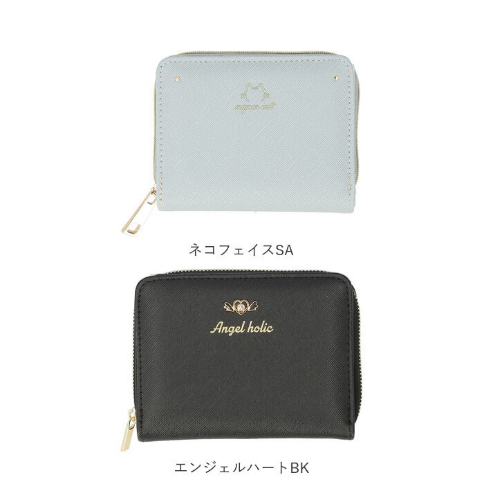 BACKYARD FAMILY「ラウンドファスナー 二つ折り財布 レディース 通販 財布 コンパクト 2つ折り財布 ミニ財布」|財布|