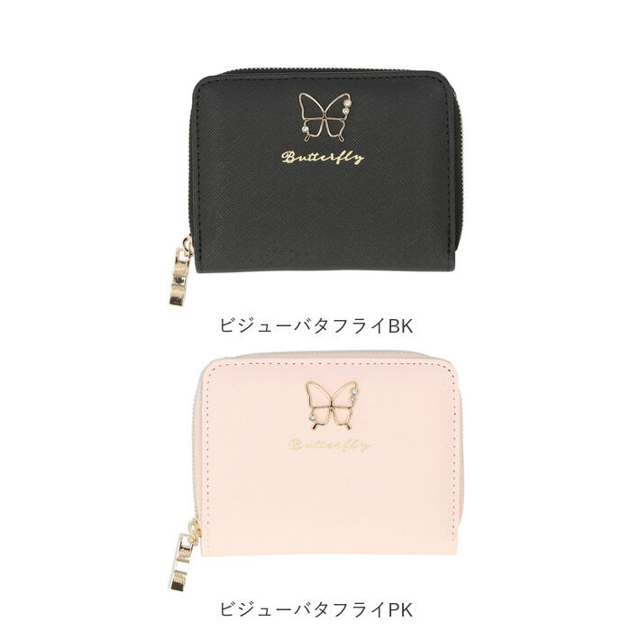 BACKYARD FAMILY「ラウンドファスナー 二つ折り財布 レディース 通販 財布 コンパクト 2つ折り財布 ミニ財布」|財布|