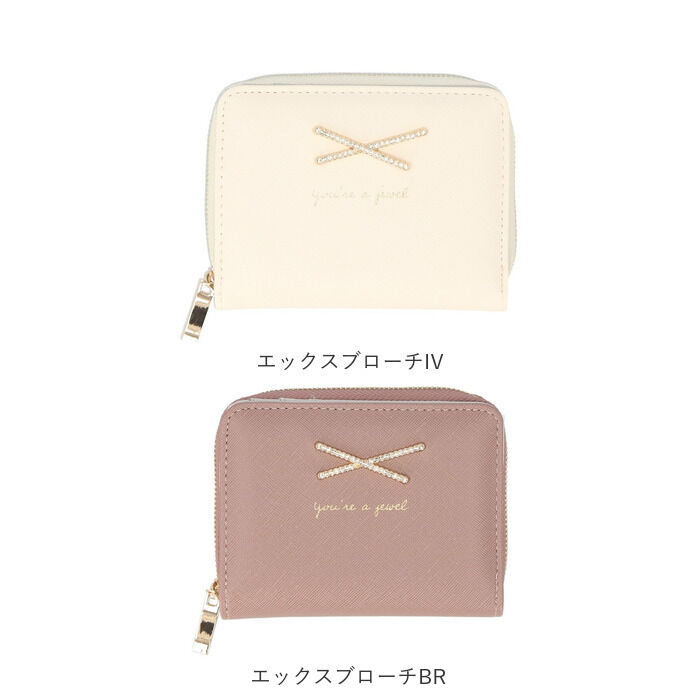 BACKYARD FAMILY「ラウンドファスナー 二つ折り財布 レディース 通販 財布 コンパクト 2つ折り財布 ミニ財布」|財布|