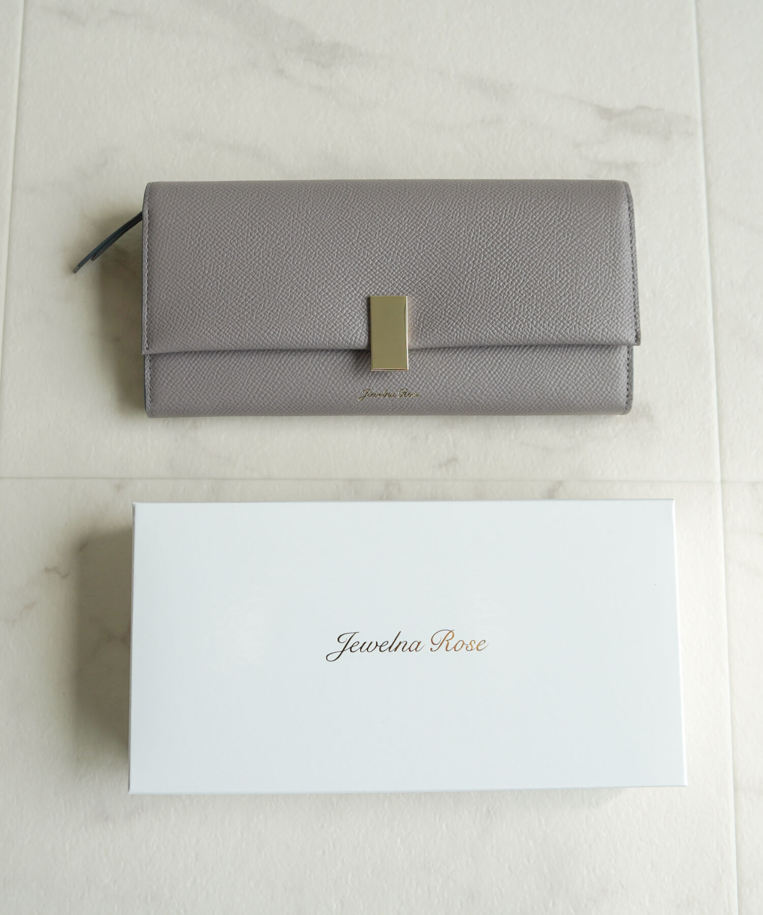 Jewelna Rose「Jewelna Rose ブリヨン・ウォレット 本革 長財布 15143」|財布|
