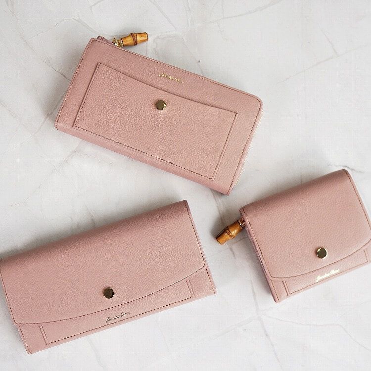 Jewelna Rose「Jewelna Rose フォリー・ウォレット 本革 二つ折り財布 15146」|財布|