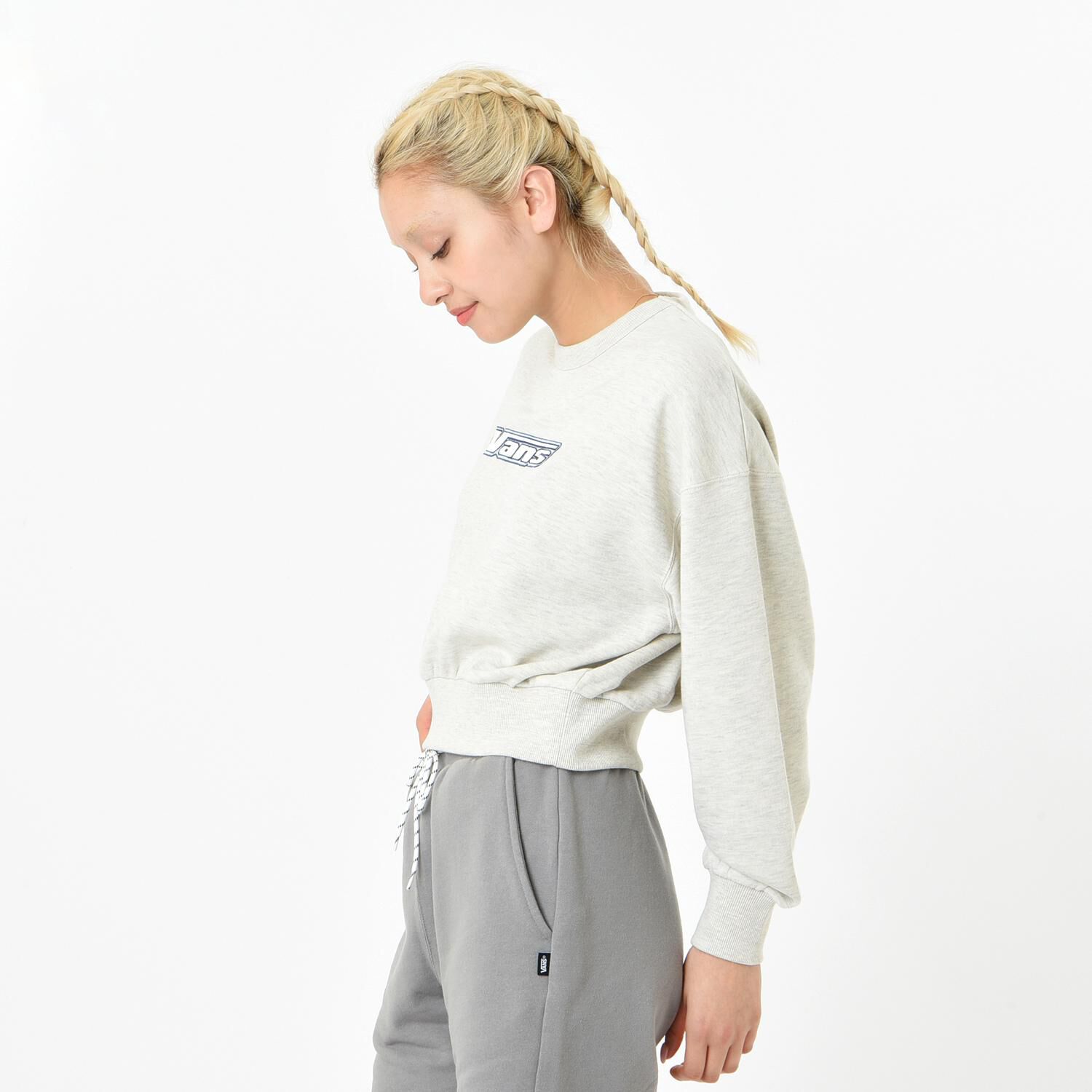VANS「【VANSｱﾊﾟﾚﾙ(WJ)】W Snow Logo Embroidery C SWT」|パーカー|