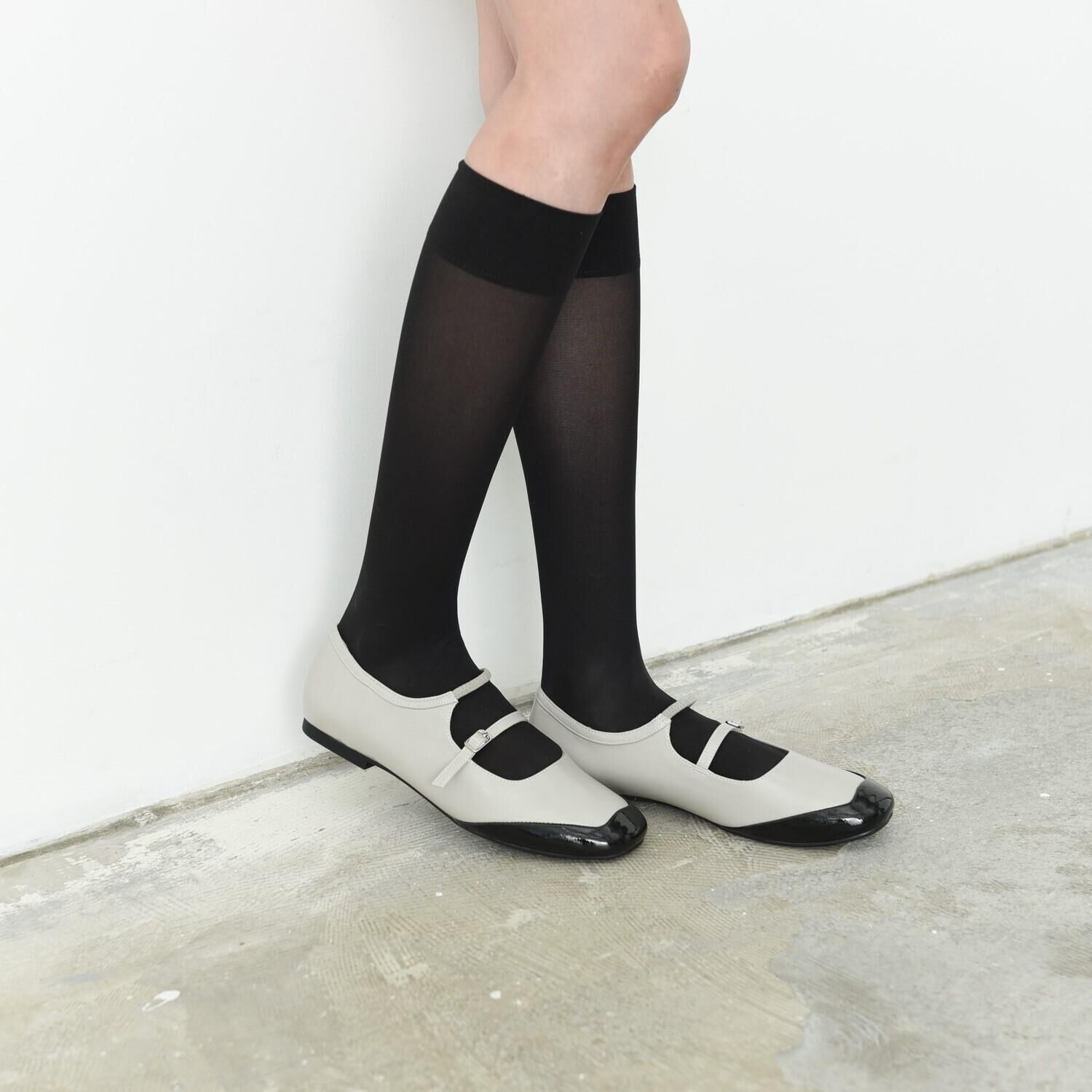 ABC SELECT「【ABC SELECT】2BELT TOE CAP FLAT」|パンプス|