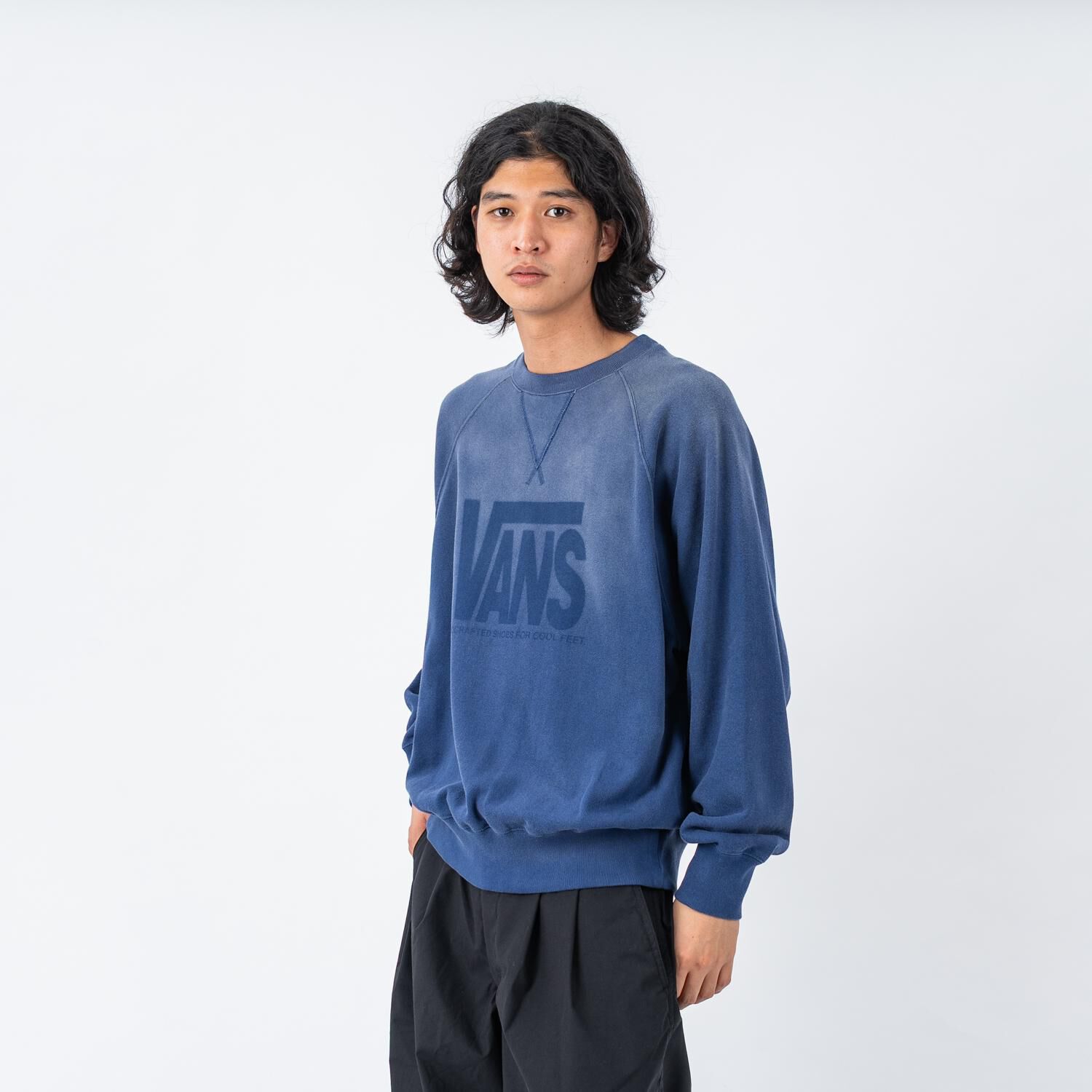 VANS「【VANSｱﾊﾟﾚﾙ(WJ)】U Vintage Crew Sweat」|パーカー|