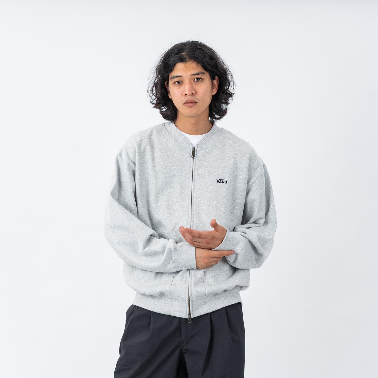 VANS「【VANSｱﾊﾟﾚﾙ(WJ)】M Sweat Zip Cardigan」|パーカー|