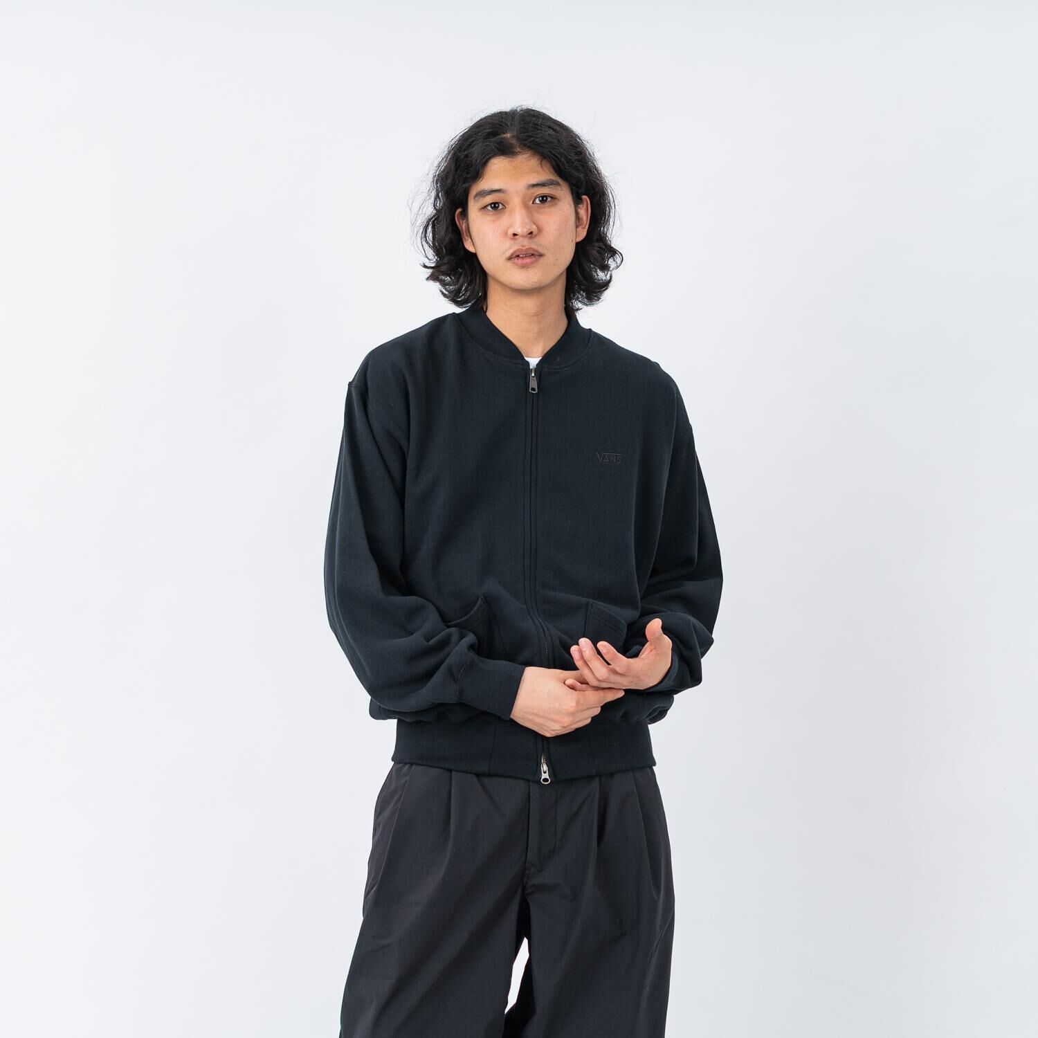 VANS「【VANSｱﾊﾟﾚﾙ(WJ)】M Sweat Zip Cardigan」|パーカー|
