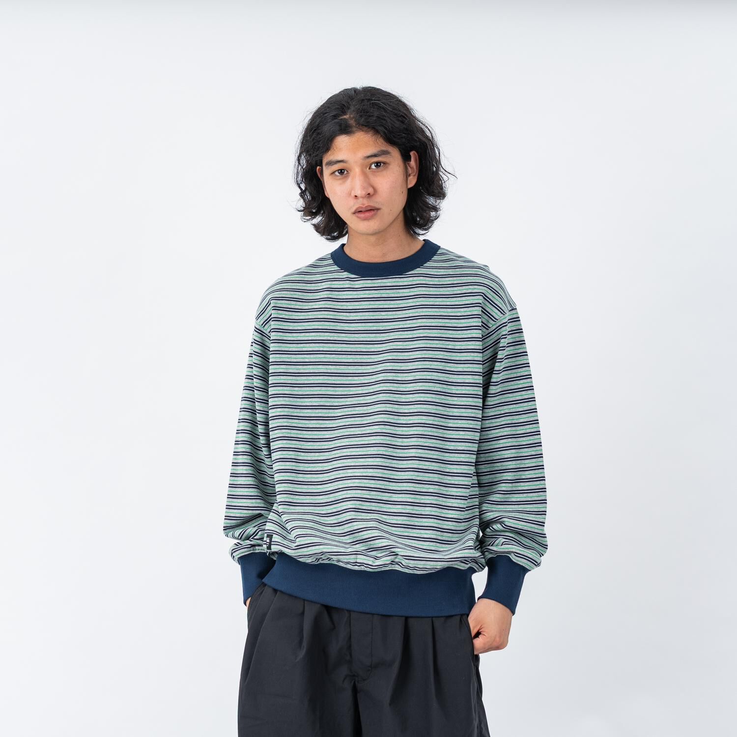 VANS「【VANSｱﾊﾟﾚﾙ(WJ)】M Terry Boader Fleece Sweat」|パーカー|